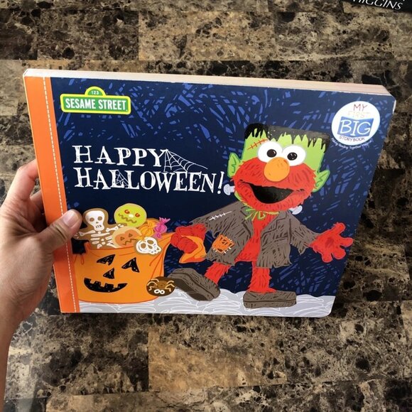 Happy Halloween! 123 Sesame Street Board Book 2014 My First Big Storybook - Picture 5 of 8